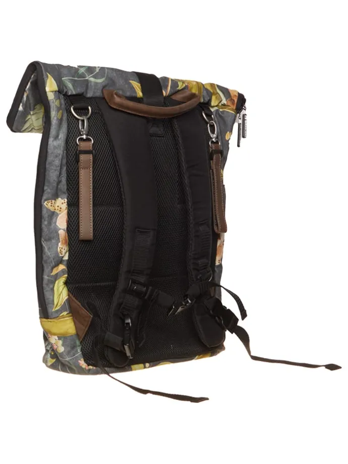 Wickelrucksack "N°6" in Anthrazit/ Bunt