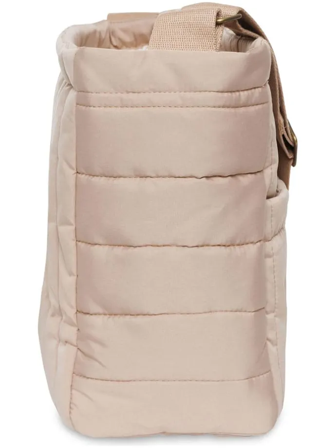 Wickeltasche in Beige - (B)30 x (H)21 x (T)11 cm
