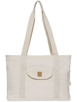 Wickeltasche in Creme - (B)42 x (H)33 x (T)13 cm