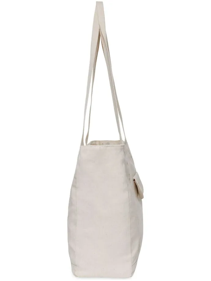 Wickeltasche in Creme - (B)42 x (H)33 x (T)13 cm