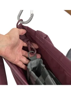 Wickeltasche in Lila - (B)44 x (H)38 x (T)11 cm