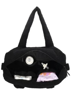 Wickeltasche in Schwarz - (B)40 x (H)28 x (T)15 cm