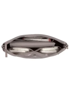 Wickeltäschchen in Grau - (B)33 x (H)23 x (T)3,5 cm