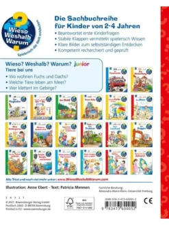 Wieso? Weshalb? Warum? junior, Band 33: Tiere bei uns