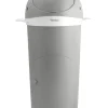 Windeleimer in Dunkelgrau - (B)37 x (H)68 x (T)39 cm
