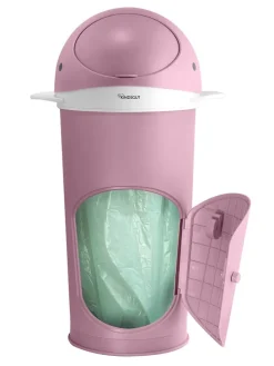 Windeleimer in Rosa - (B)37 x (H)68 x (T)39 cm