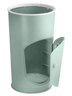 Windeleimer in Türkis - (B)37 x (H)68 x (T)39 cm