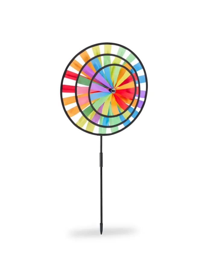 Windrad in Bunt