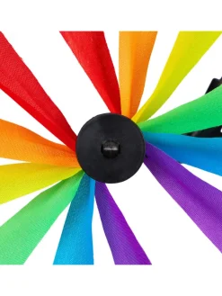 Windrad Marienkäfer in Bunt