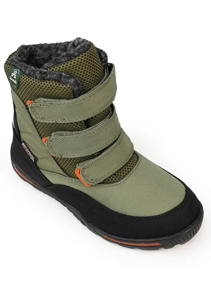 Winterboots "Henrik" in Oliv