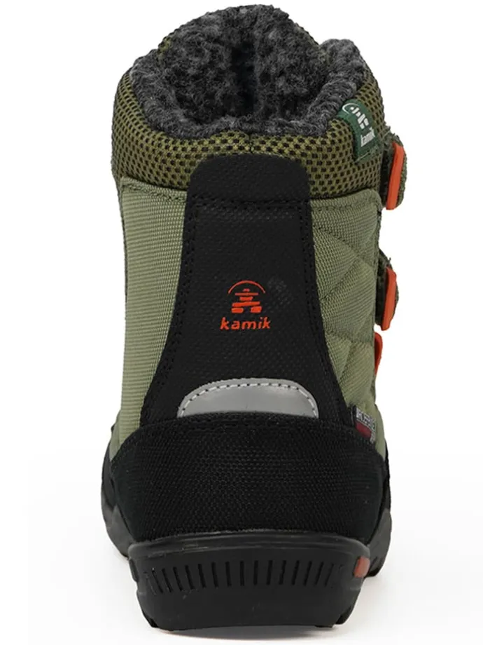 Winterboots "Henrik" in Oliv