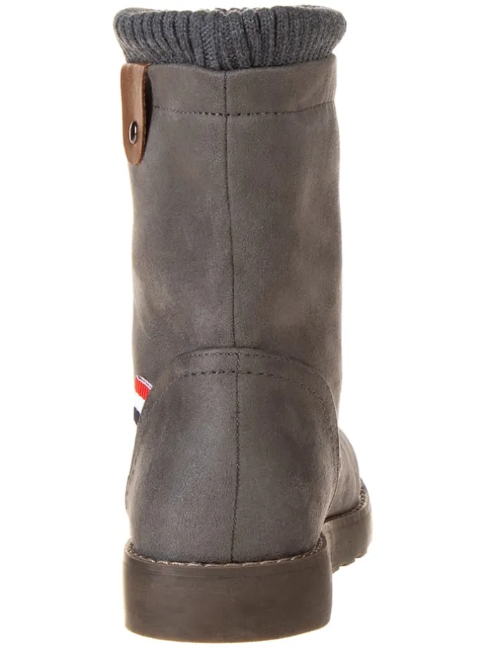 Winterboots in Grau