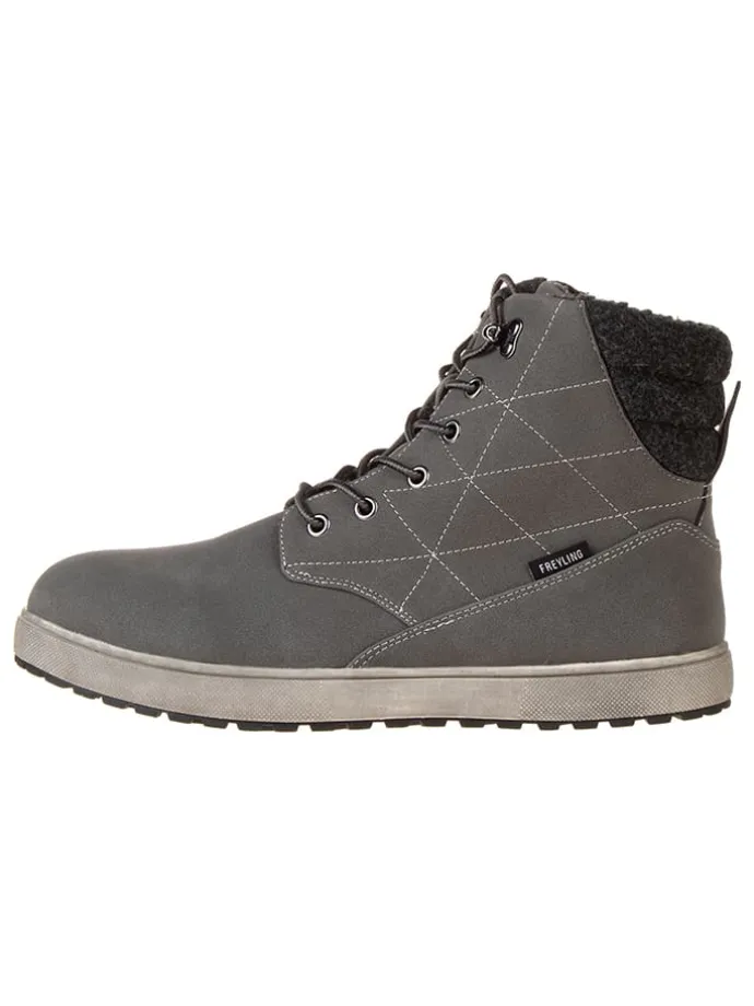Winterboots in Grau