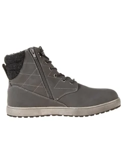 Winterboots in Grau