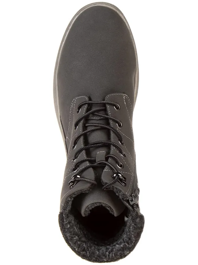 Winterboots in Grau