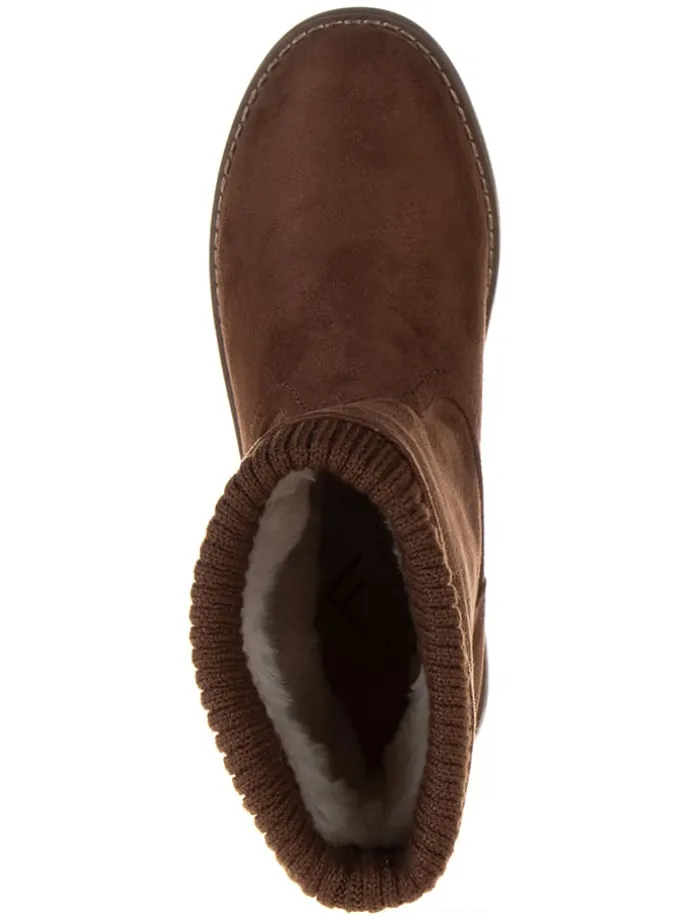 Winterboots in Hellbraun