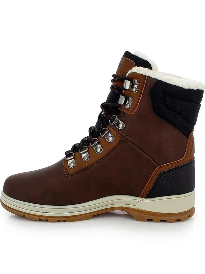 Winterboots "Kyllian" in Dunkelbraun
