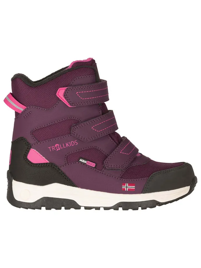 Winterboots "Lofoten" in Lila