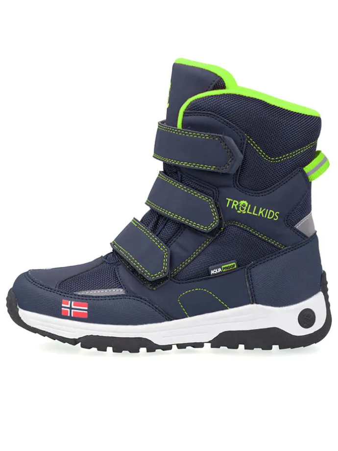 Winterboots "Lofoten XT" in Dunkelblau/ Hellgrün