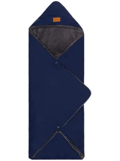 Winterfußsack "Tanaga" in Dunkelblau - (L)80 x (B)35 cm