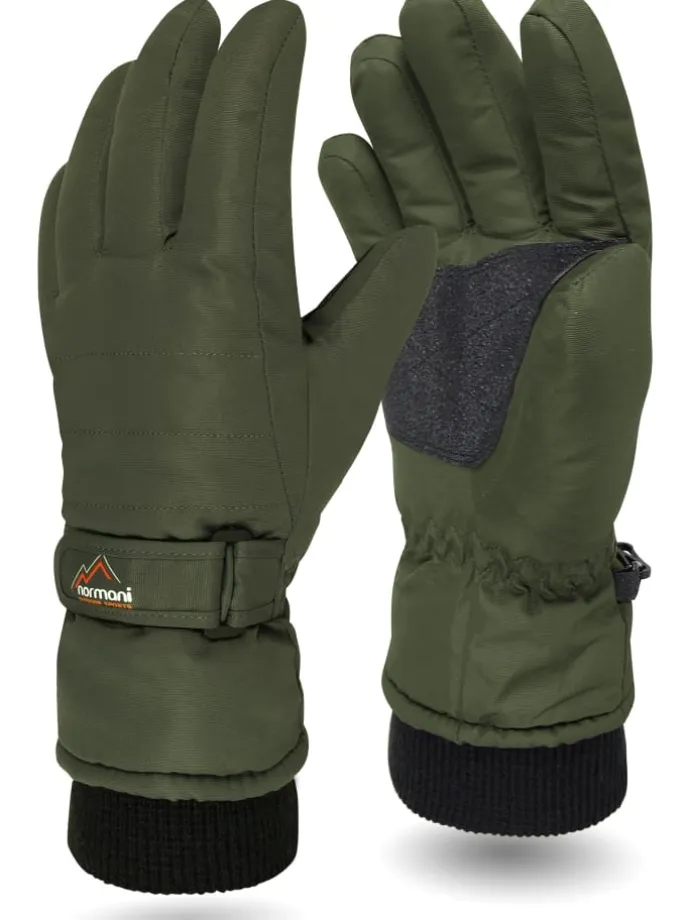 Winterhandschuhe mit 3M Thinsulate™ (40 g) Snowguard Pro in Oliv