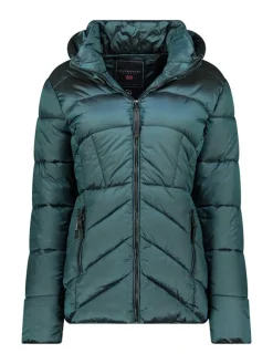 Winterjacke "Blanche" in Dunkelgrün