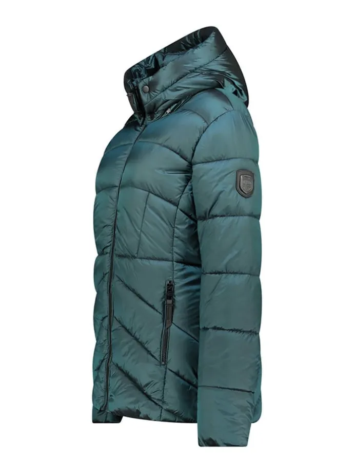 Winterjacke "Blanche" in Dunkelgrün