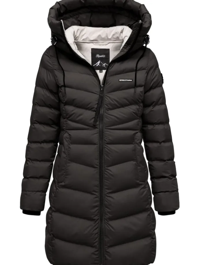 Winterjacke CECELIA in Schwarz