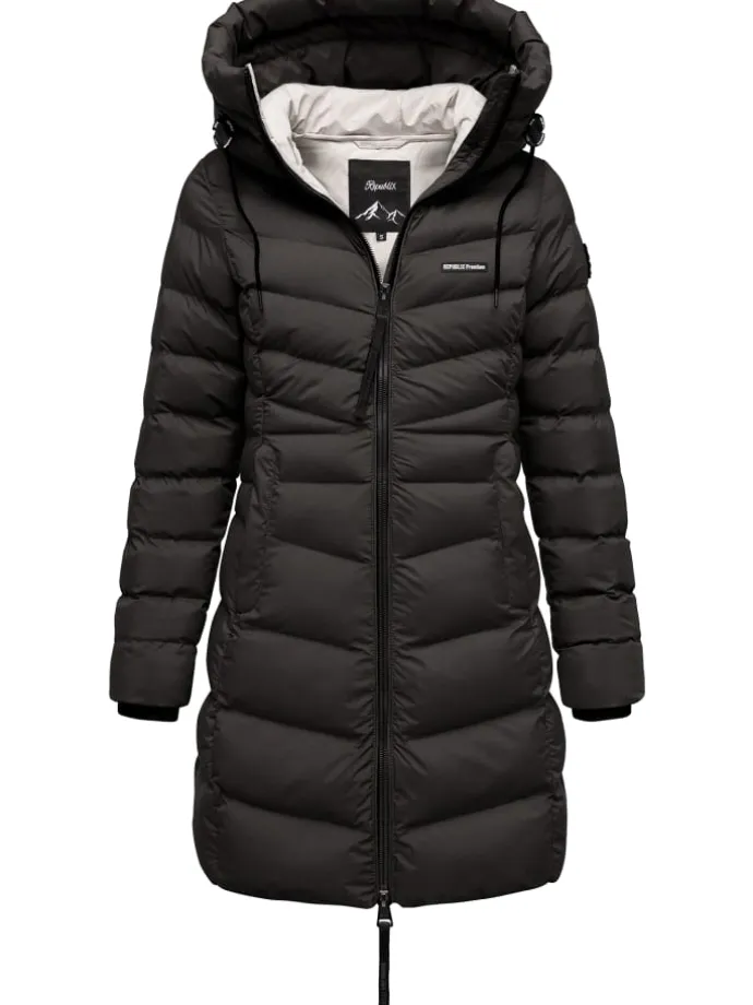 Winterjacke CECELIA in Schwarz