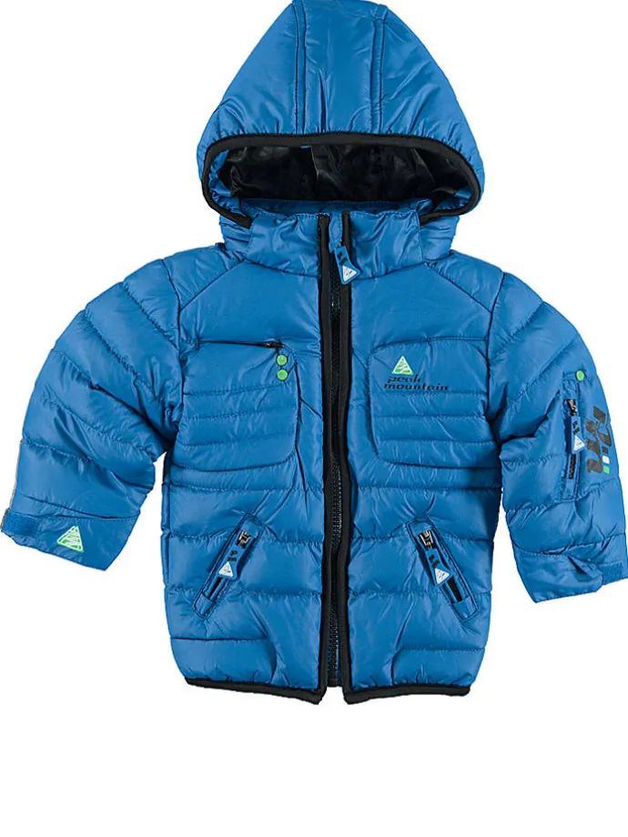 Winterjacke in Blau