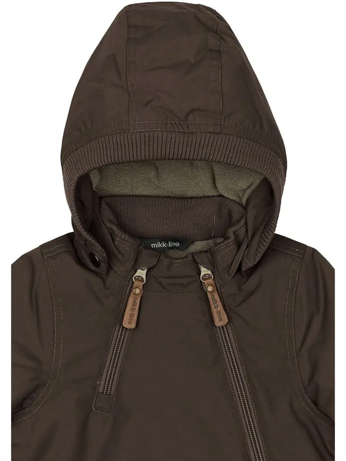 Winterjacke in Braun