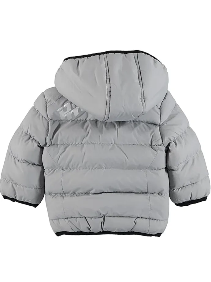 Winterjacke in Grau