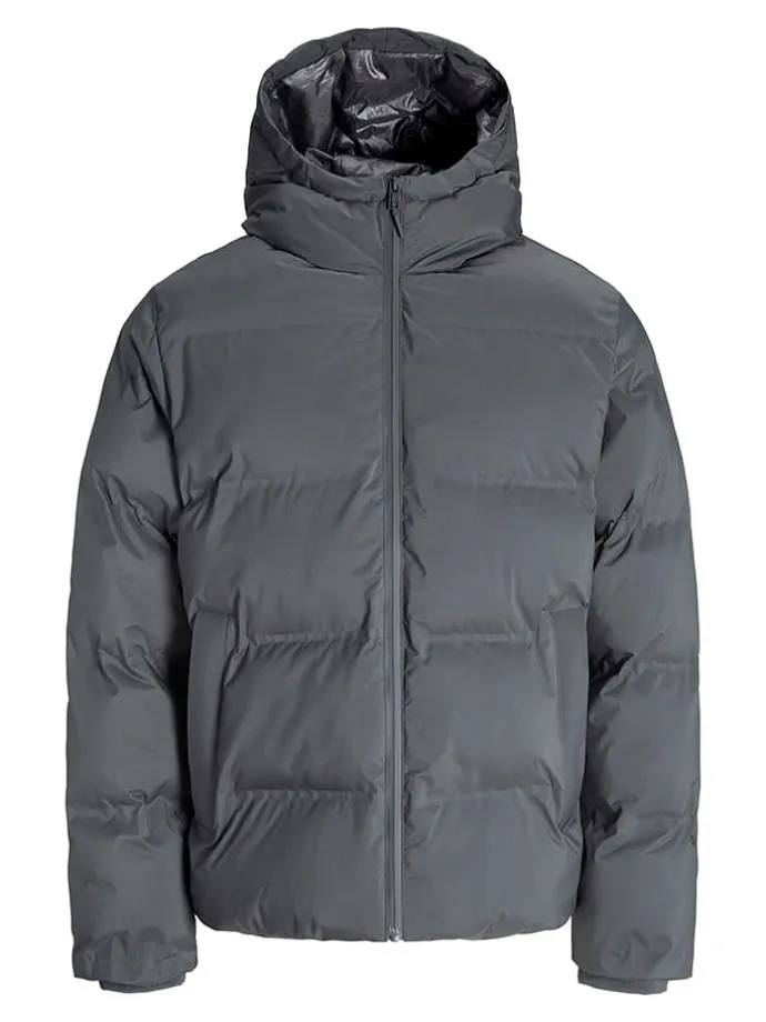 Winterjacke in Grau