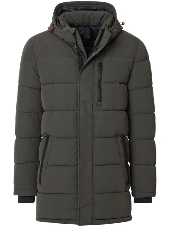 Winterjacke in Khaki