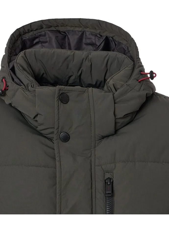 Winterjacke in Khaki