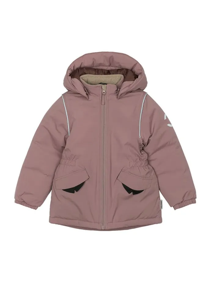 Winterjacke in Rosa