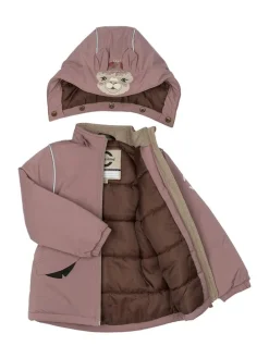 Winterjacke in Rosa