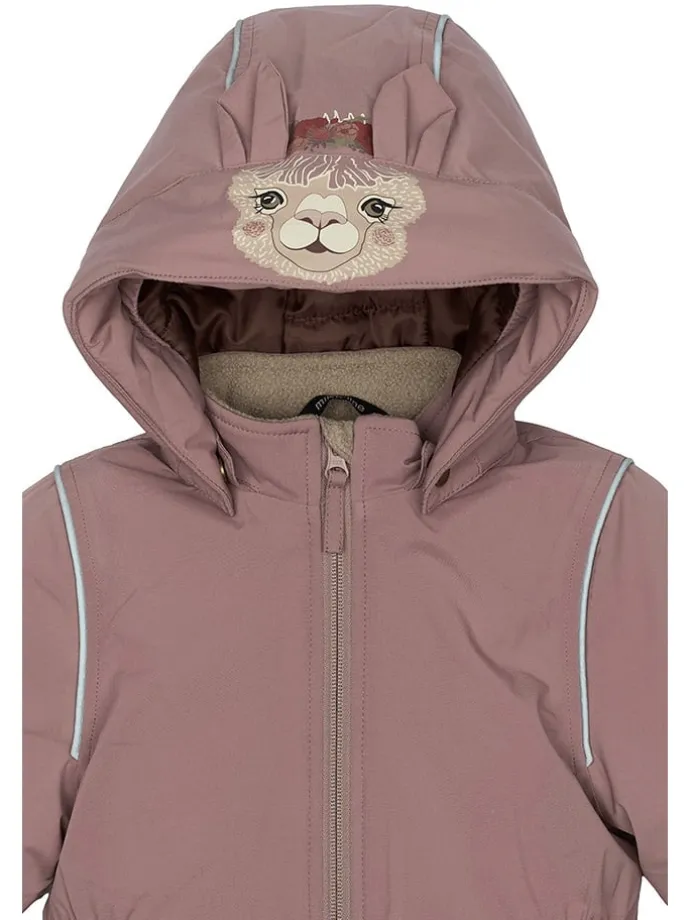 Winterjacke in Rosa