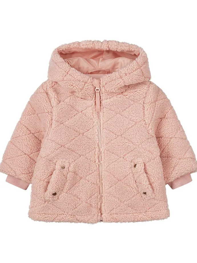 Winterjacke in Rosa