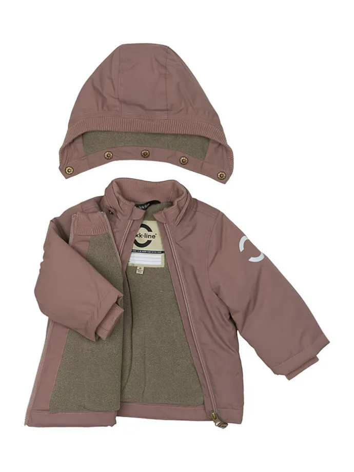 Winterjacke in Rosa