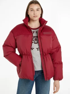 Winterjacke in Rot