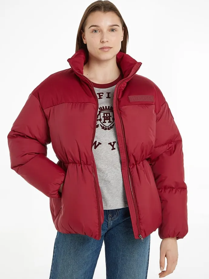 Winterjacke in Rot