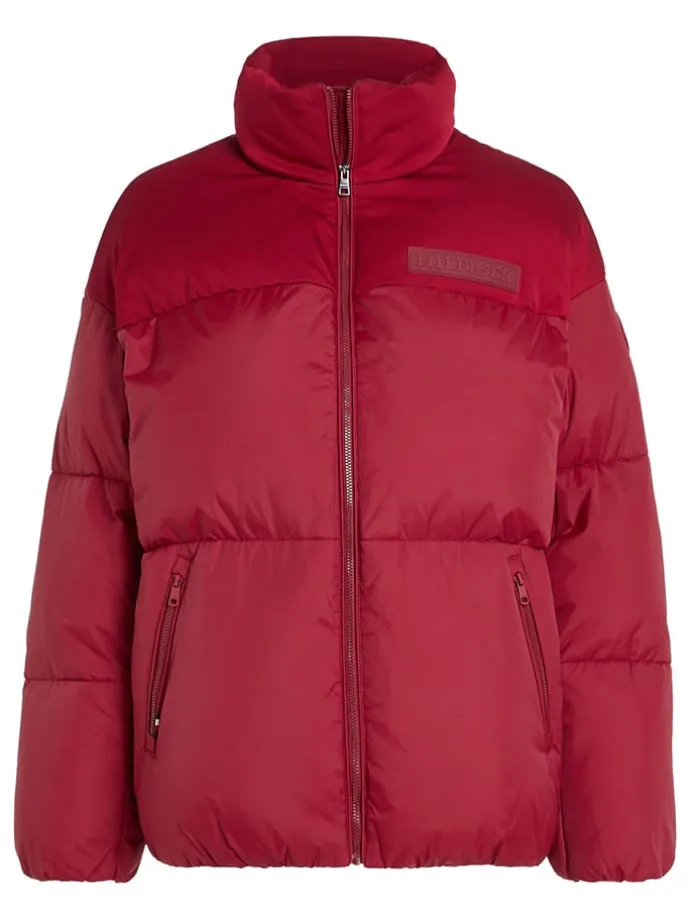 Winterjacke in Rot