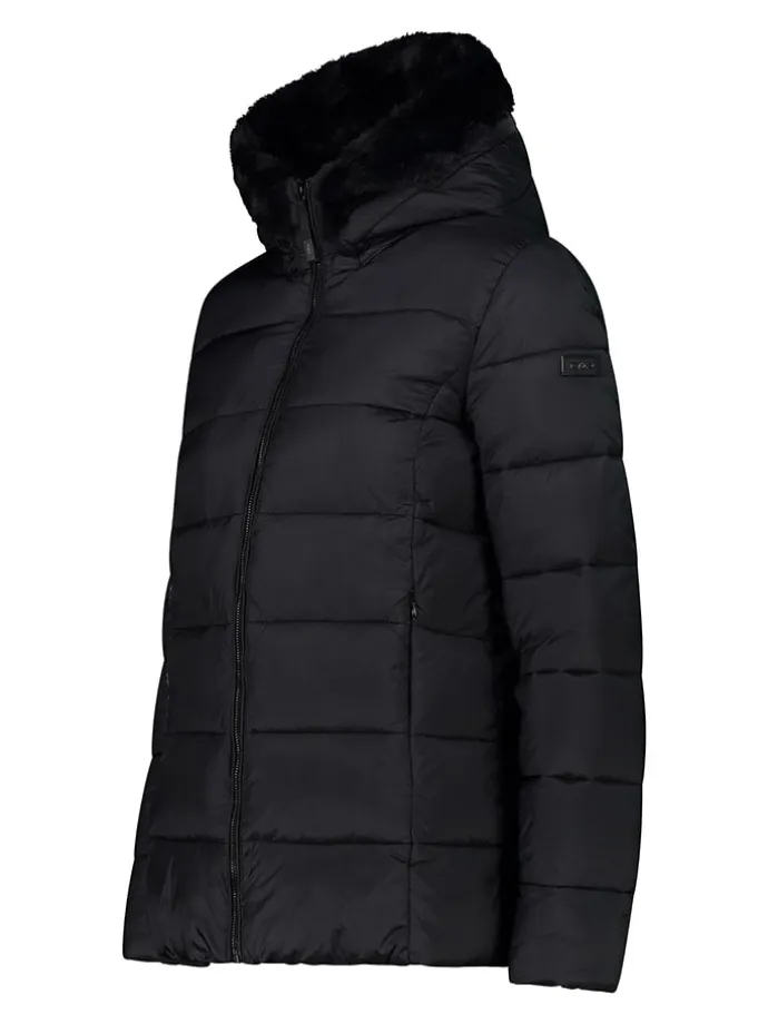 Winterjacke in Schwarz