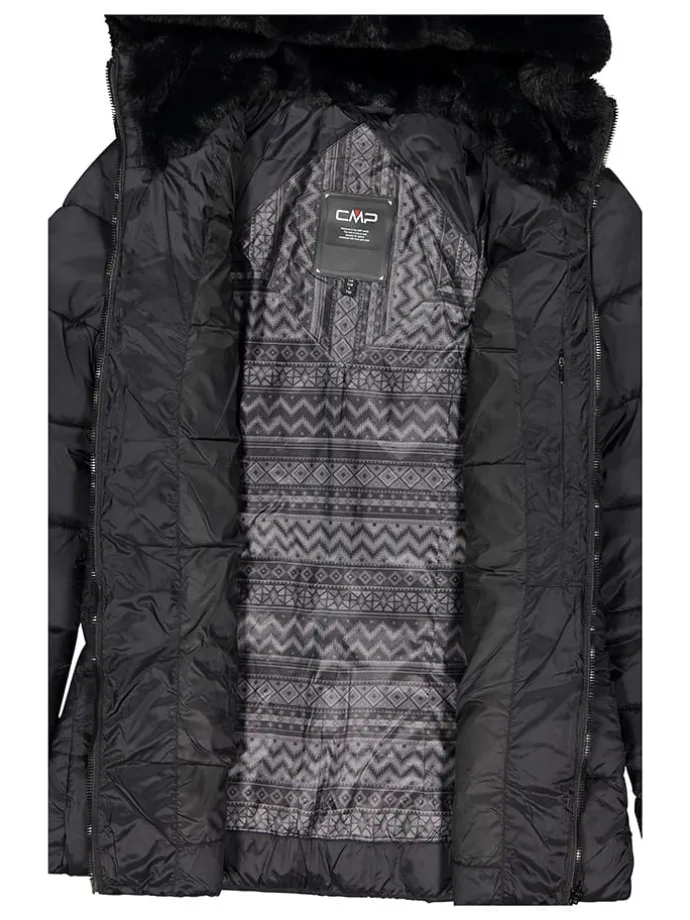 Winterjacke in Schwarz