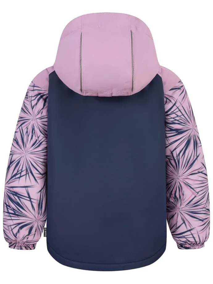 Winterjacke "Lyra" in Rosa/ Dunkelblau