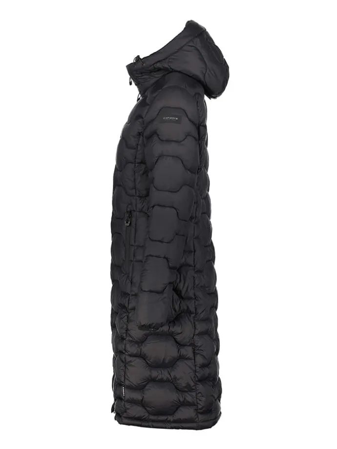 Wintermantel "Bandis" in Schwarz