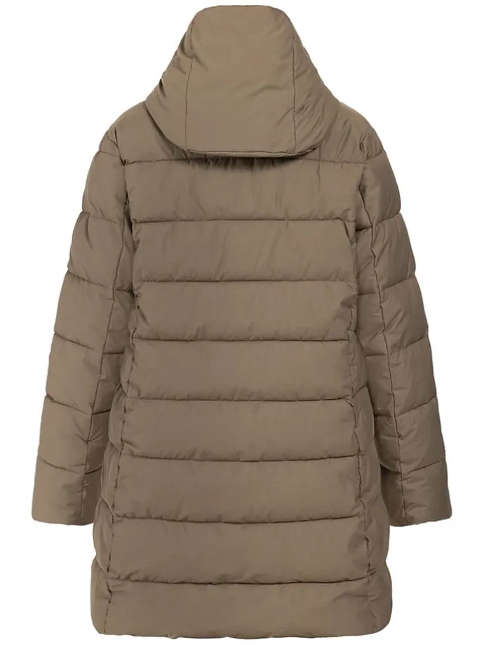 Wintermantel "Nella" in Khaki