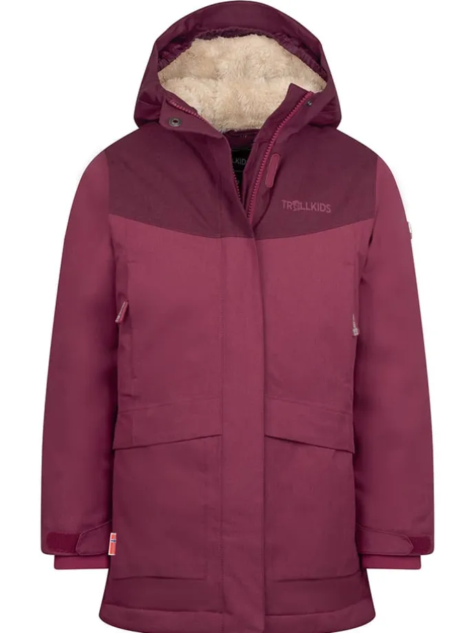 Wintermantel "Oslo" in Bordeaux