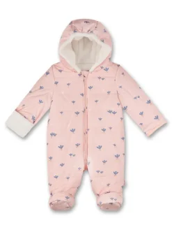 Winteroverall in Rosa